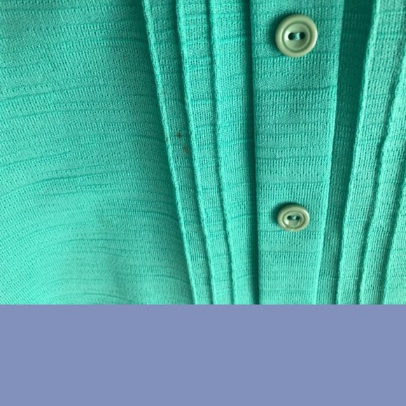 Petites by Butte Vintage Jade Green Dress & Jacket - Picture 7 of 14